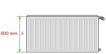 Type 22, height 600 mm