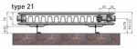Panel radiator VK21-700-1600